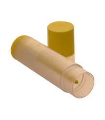 Lippenbalsem koker / tube, geel