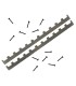 Afstandsrepen set Spaarkast polystyreen BeeFun® 11-raams 39,9 cm aluminium