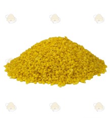 Gele bijenwas voor cosmetica per 500 gram