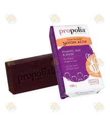 Actieve zeep propolis & honing 100 gram