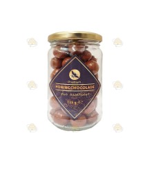 Premium honingchocolade met hazelnoten - 125 gr