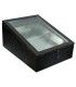Zonnewassmelter hout groot met dubbel glas