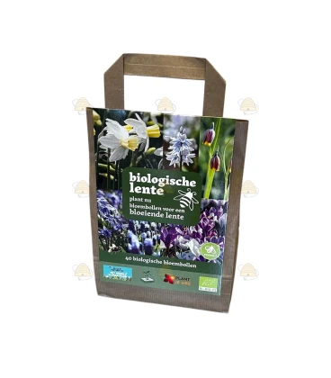 Biologische lente, tas met 40 bloembollen
