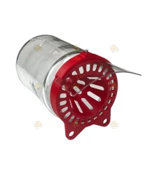 Hoornaarval 82 mm liggend & glazen pot 1 KG - BeeFun®