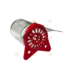 Hoornaarval 63 mm liggend voor glazen pot 450 gr - BeeFun®