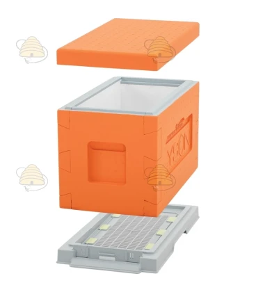 Dadant Blatt 6-raams bijenkast - oranje - MULTI-FRAME