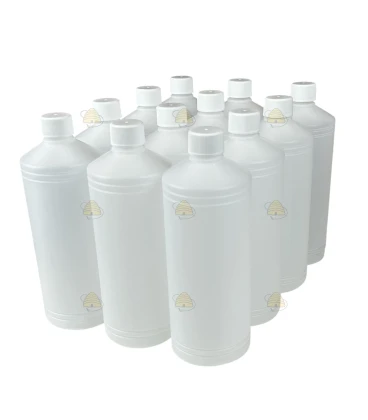 Plastic fles 1L, per 18 stuks