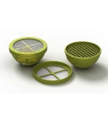 Lokstof pot voor hoornaarval