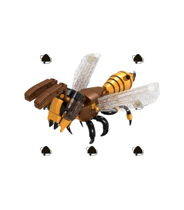 Honingbij - Bouwstenen set - 204 st.