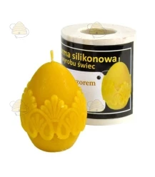 Ei met patroon, gietvorm