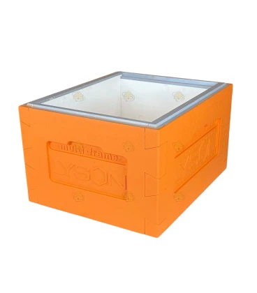 Langstroth US 10-raams broedkamer - oranje - MULTI-FRAME