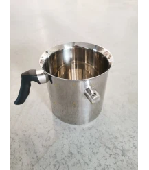 Tweedekans: Wassmeltpan van RVS - zonder deksel