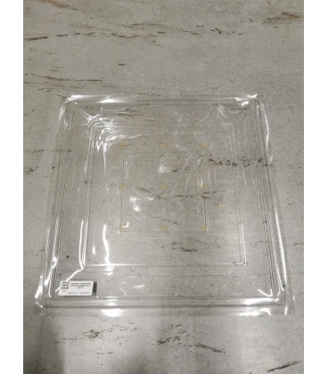 Tweedekans: Segeberger voorgevormde kunststof dekplank 48,5 x 48,5 cm