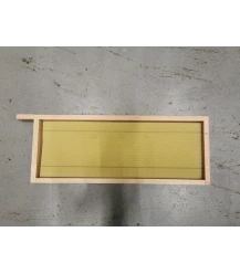 Tweedekans:  INGESMOLTEN Simplex honingkamer raam gemonteerd 140 mm grenen horizontaal