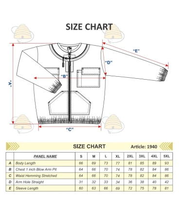 Imkerjack Deluxe, ronde kap wit - BeeFun®