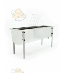 Ontzegeltafel Dadant RVS, 1000 mm