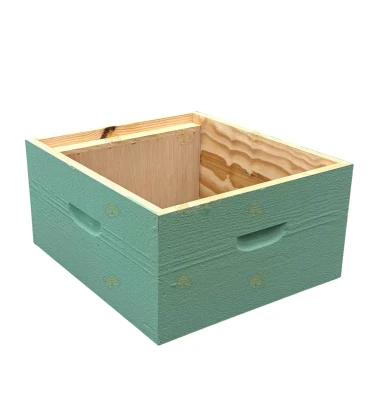 Broedkamer Spaarkast grenen - mintgroen geverfd