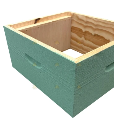 Broedkamer Spaarkast grenen - mintgroen geverfd