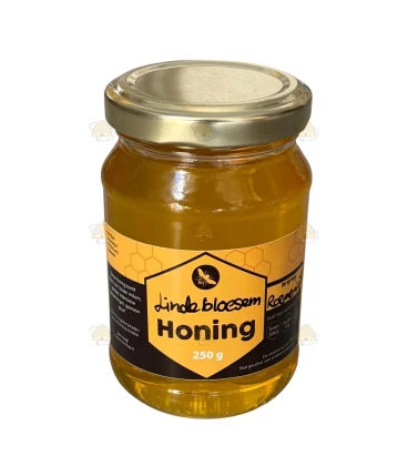 Lindebloesem honing vloeibaar 250 gram