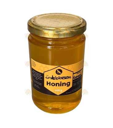 Lindebloesem honing vloeibaar 400 gram