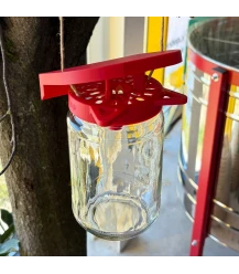 Hoornaarval 82 mm liggend & staand 8.5 mm (koningin)