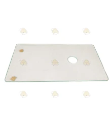 Zesramer glazen dekplank 26,2 x 47,3 cm