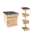 Pre-Sale: Spaarkast bijenkast Easy Grip  grenen (1bk, 1hk) Budget - Bouwpakket