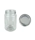 Ronde glazen potten 60 stuks - 375 ml / 450 gram, met keuze uit deksels (TO 63 mm)