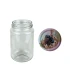 Ronde glazen potten 60 stuks - 375 ml / 450 gram, met keuze uit deksels (TO 63 mm)
