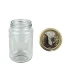 Ronde glazen potten 60 stuks - 375 ml / 450 gram, met keuze uit deksels (TO 63 mm)