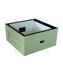 Broedkamer Spaarkast pastel groen polystyreen met ventilatieopeningen - BeeFun®