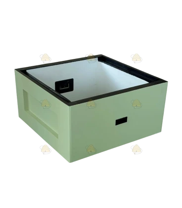 Broedkamer Spaarkast pastel groen polystyreen met ventilatieopeningen - BeeFun®