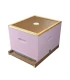 Dadant Blatt bijenkast (1BK) - roze geverfd (excl ramen)