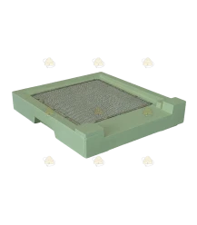 Tweedekans: Bodem Spaarkast pastel groen polystyreen met varroalade - BeeFun®