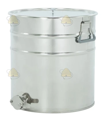 Aftapvat - rijper RVS 50 L / 70 KG, zonder klemmen