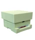 Spaarkast pastel groen polystyreen (1bk) - BeeFun®