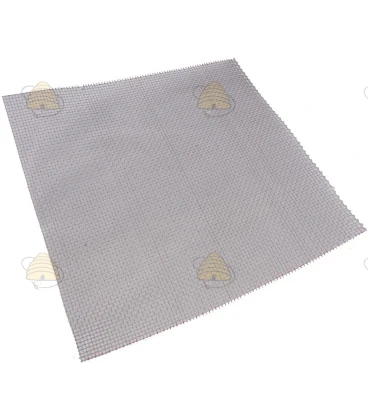 Tweedekans: RVS geweven Varroa bodemgaas 33 x 33 cm (1,8 x 1,8 mm), ruitvorm