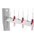 Harp selectief gegalvaniseerde bouwpakket 80 cm - voor RVS/INOX systeem