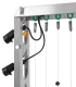 Harp selectief gegalvaniseerde bouwpakket 80 cm - voor RVS/INOX systeem