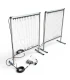 Starterspakket: Harp gemonteerd 70 x 76 cm Aluminium + Schok apparaat netstroom