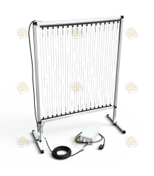 Starterspakket: Harp gemonteerd 70 x 76 cm Aluminium + Schok apparaat netstroom