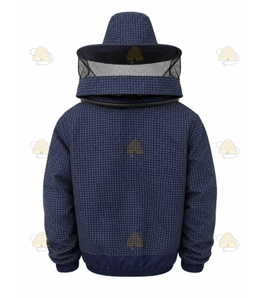 Wespenbestrijding jack AirFree, ronde kap navy - BeeFun®