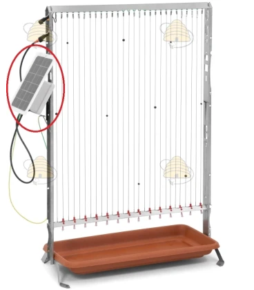 Harp zonnepaneel schok apparaat - voor RVS/INOX Harp