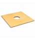Spaarkast houten dekplank 47,2 x 42,1 cm (met / zonder voeropening)