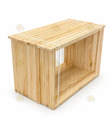 Dadant Blatt broedkamer ramen gemonteerd 300 mm grenen verticaal (per 10 st.)