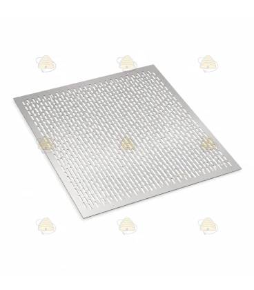 Spaarkast koninginnerooster aluminium geperforeerd 47 x 42 cm