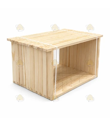 Simplex Belgische broed ramen gemonteerd 218 mm verticaal grenen (per 10 st.)