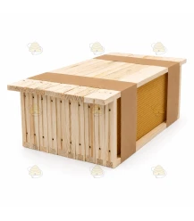 Simplex honingkamer ramen gemonteerd 140 mm grenen horizontaal (per 10 st.)