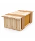 Simplex honingkamer ramen gemonteerd 140 mm grenen horizontaal (per 10 st.)