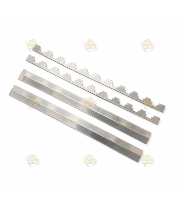 Set beslag Segeberger Simplex 10-raams 41,3 cm alu/alu